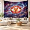 Manchester United Wall Tapestry, Soft Fabric Wall Hanging, Decorative Backdrop For Bedroom Home Wall Art