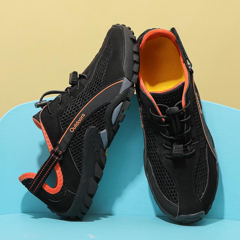 Comfortable Men Casual Shoes Breathable Mesh Summer Shoes New Non-slip Lightweight Sneakers Man Quick Dry Wading Aqua Footwear