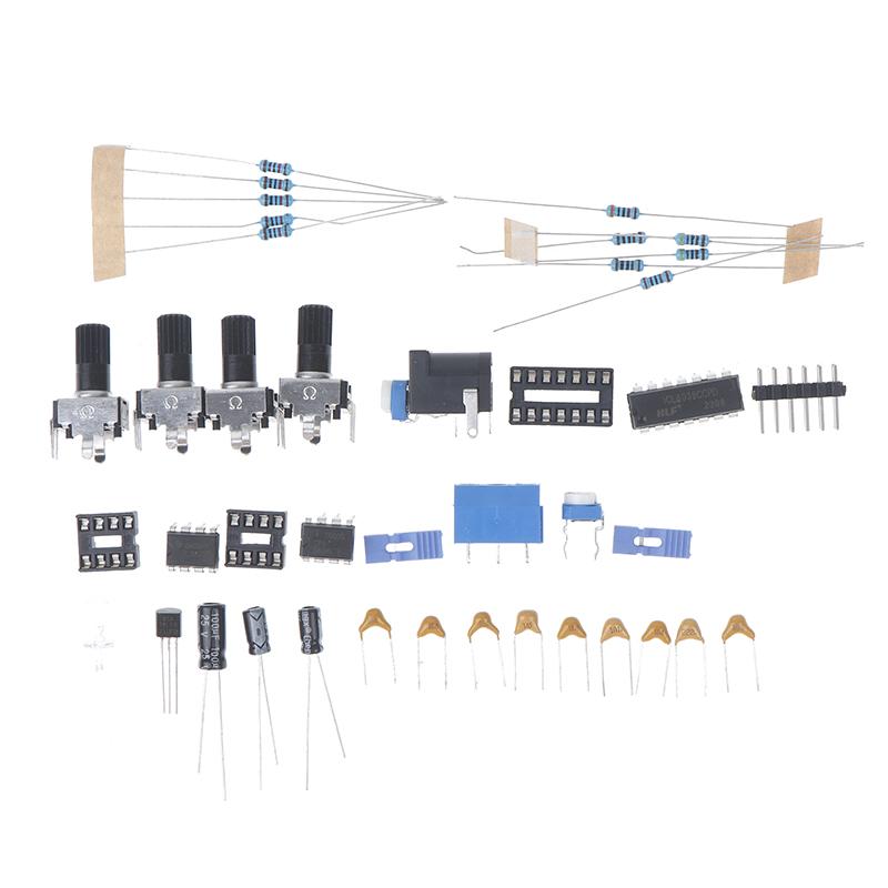 Генератор сигналов Icl8038, набор для самостоятельного эксперимента, синусоидальный/треугольный/квадратный пилообразный сигнал 5 Гц-400 кГц, регулируемая частота, амплитуда
