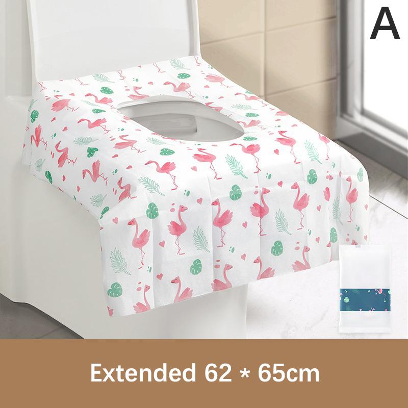 Одноразовые чехлы на сиденья унитаза, 7/10 шт., очень большие водонепроницаемые чехлы на сиденья унитаза для малышей и взрослых, переносные по отдельности