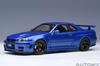 AUTOart Nismo R34 Bayside Blue Finished Product 1/18 GT-R Z-tune