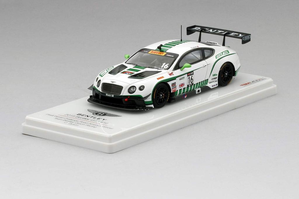 TSM MODEL Bentley 2015 Pirelli World Challenge Победитель Road America Dyson Racing 1/43 GT3#16