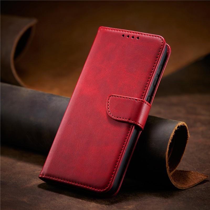 Leather Case For Honor Play 4 4T 5T 6T 8 V9 V10 V20 V30 V40 Pro Flip Casing Wallet Cover Buckle Card Slots Stand Bag Protective Sleeve