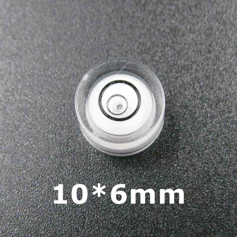100pcs Level of beads mini spirit level bubble spirit level tools for Camera Geological Compass 10*6mm 8*5.5mm 12*6mm
