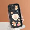 Чехол для телефона с рисунком мультяшных медведей для iPhone Samsung Galaxy Xiaomi Redmi POCO HUAWEI Honor, противоударный, резиновый, мягкий, гибкий чехол