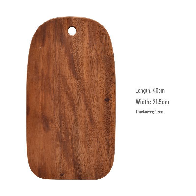 Acacia Wood Multipurpose Board: Bread, Baby Food, Fruit, Sushi, Pizza, Steak, and Cooked Foods