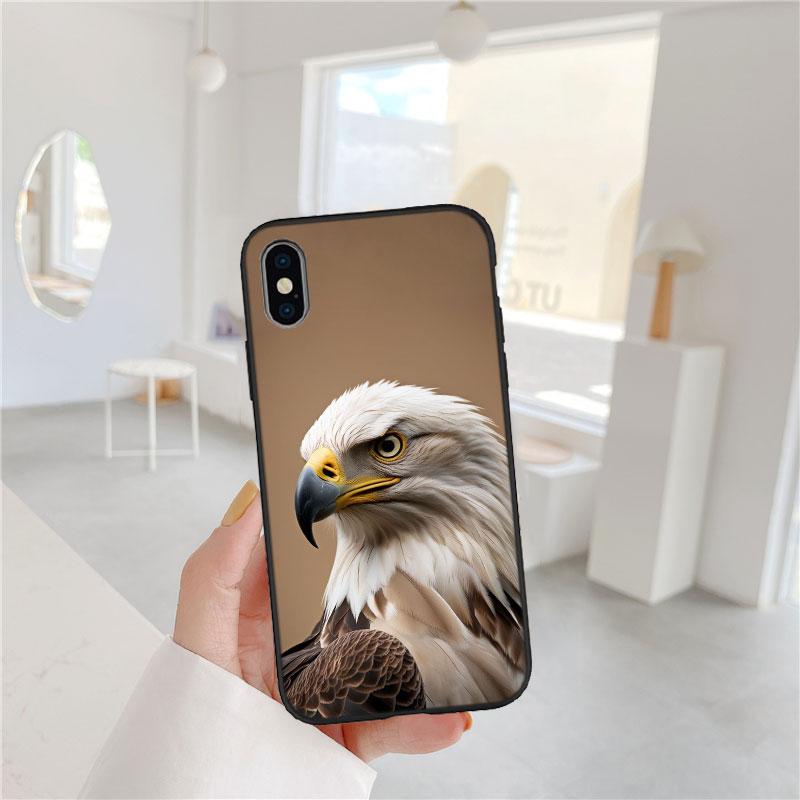 LO51 Чехол-накладка Soft Shell Ястребиный Орел для Redmi Note 10 11 12 Pro Max 10S 10C 10T 11A 11S 12S 12C
