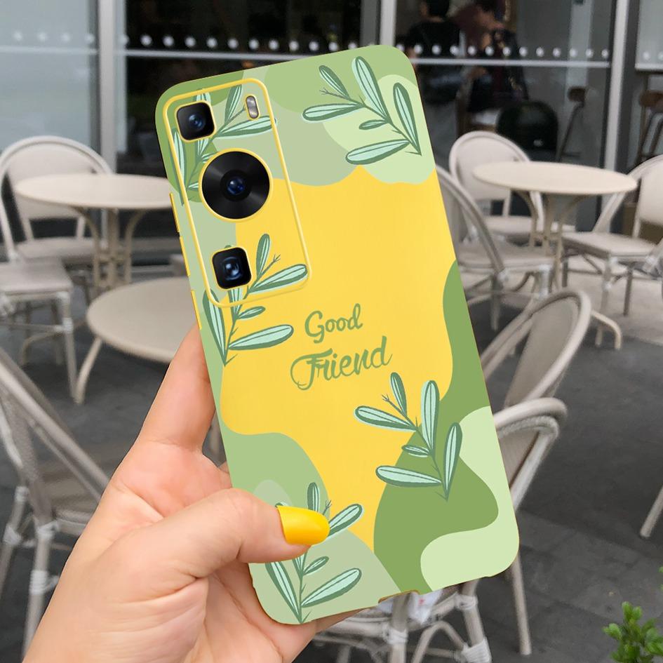 Чехол для Huawei P60 Pro 2023 Новые модные узоры Тонкая задняя крышка для Huawei P60 LNA-LX9 P 60 P60 Art Мягкий чехол для телефона Coque