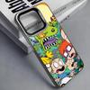 Movie R-Rugrats Cartoon Reptar Colorful Silver Back Phone Case For IPhone 17 16 15 14 13 12 11 Plus Pro Max Plus