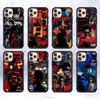 Популярный хип-хоп рэпер The Weeknd для iPhone 17 16 15 14 13 Pro 12 11 Pro Max Жесткие чехлы для телефона из ПК+ТПУ Задняя крышка