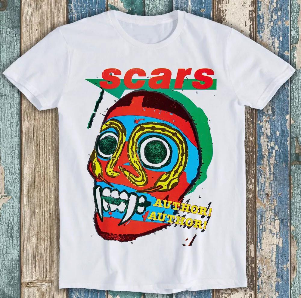 Шрамы Автор Пост-Панк Рок Музыка Бестселлер Смешной Подарок Футболка T-Shirt M1506
