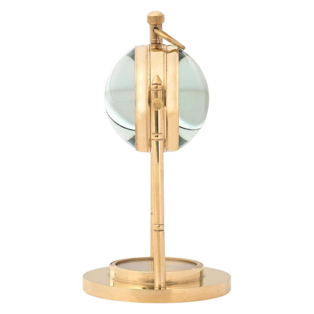 Старинные латунные настольные часы, старинные стеклянные часы для учебного стола, украшения, офисного стола, домашнего декора, свадебного подарка