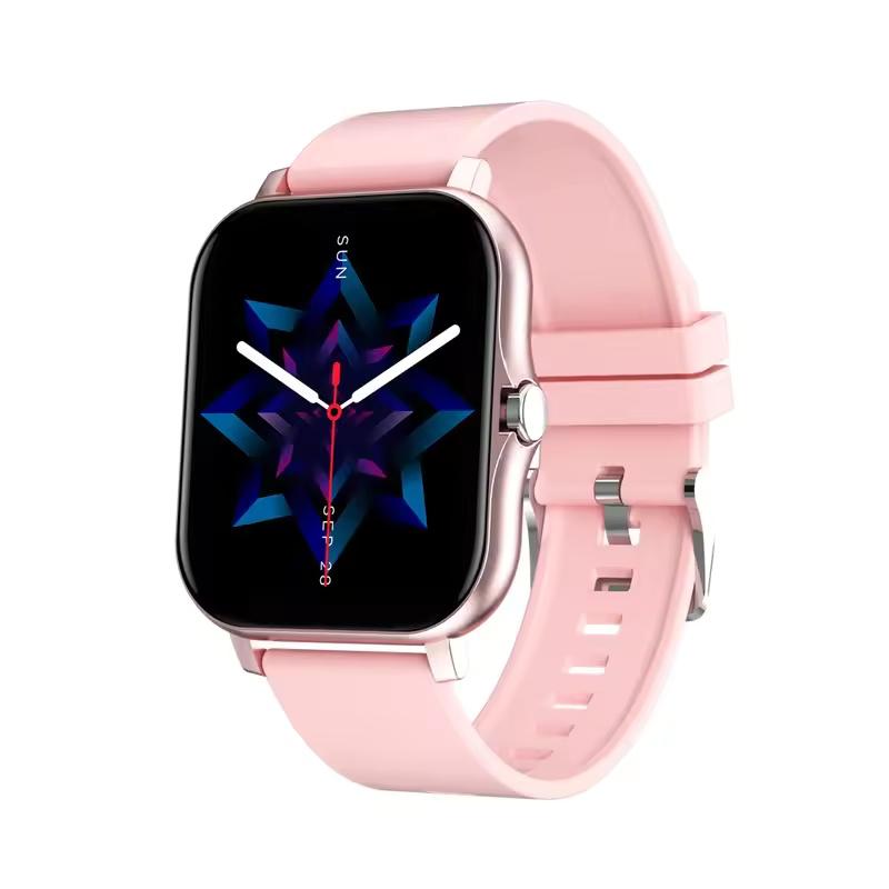 Новые умные часы для мужчин и женщин, полностью сенсорный экран, спортивные фитнес-часы, BT-вызов, цифровые смарт-часы, наручные часы