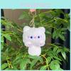 Adorable Plush Cat Doll With Squeaky Sound Perfect For Keychains And Bag Charms