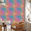 Iridescent glitter wallpaper red, violet and purple 50x1000