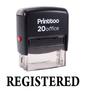 Printtoo REGISTERED Self Inking Rubber Stamp Office Stationary Custom