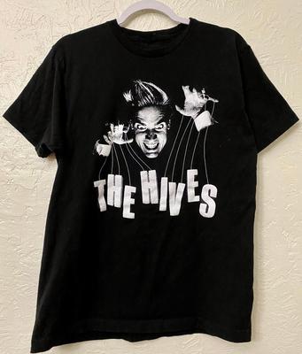 Футболка The Hives Band Lex Hives Классическая Черная Унисекс S-5XL 1J0393 Унисекс Футболка