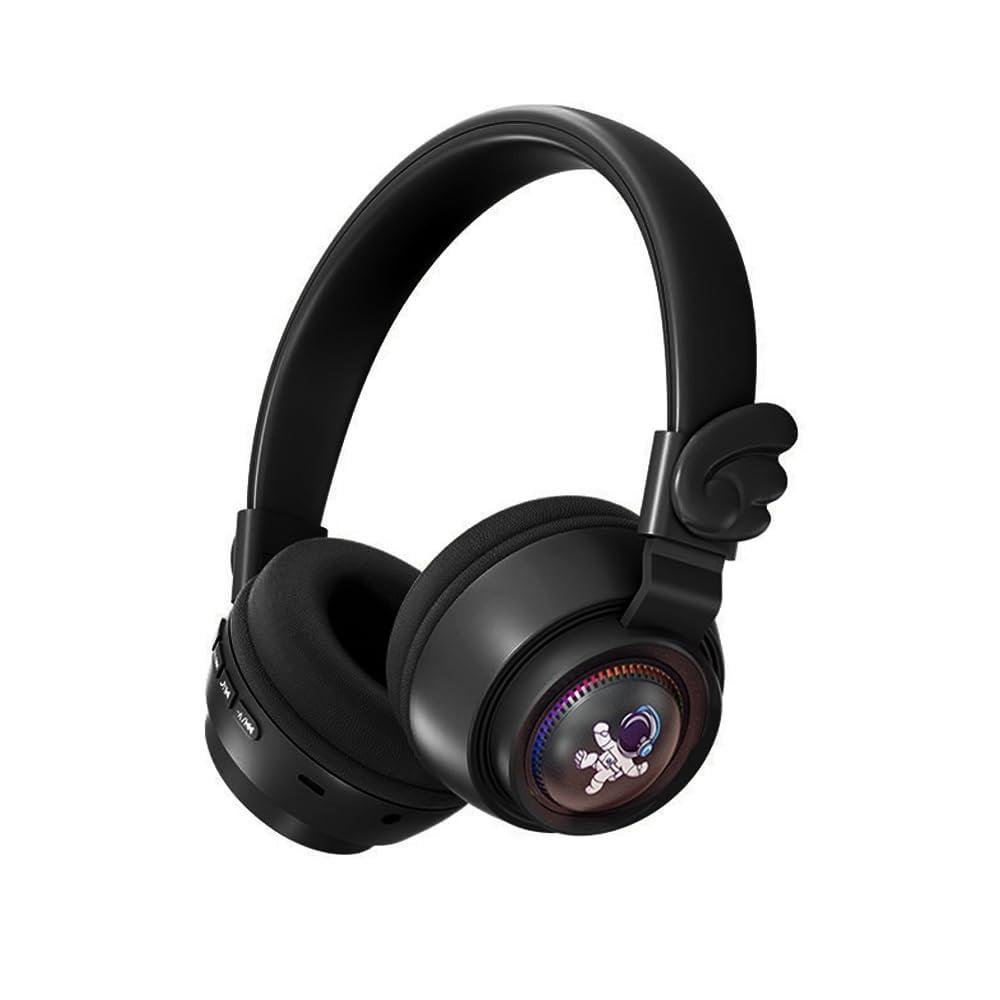 Беспроводные наушники, симпатичная гарнитура с кошачьими ушками и светодиодной подсветкой, шумоподавляющие игровые стереонаушники, модные Bluetooth (5.0) Ношение гарнитуры