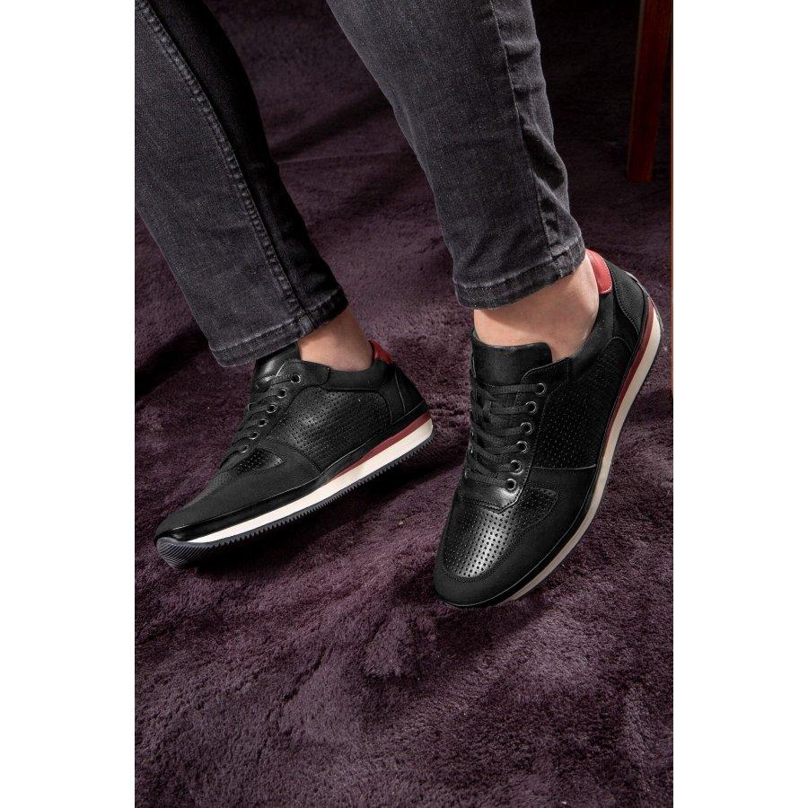 Мужская повседневная спортивная обувь из натуральной кожи