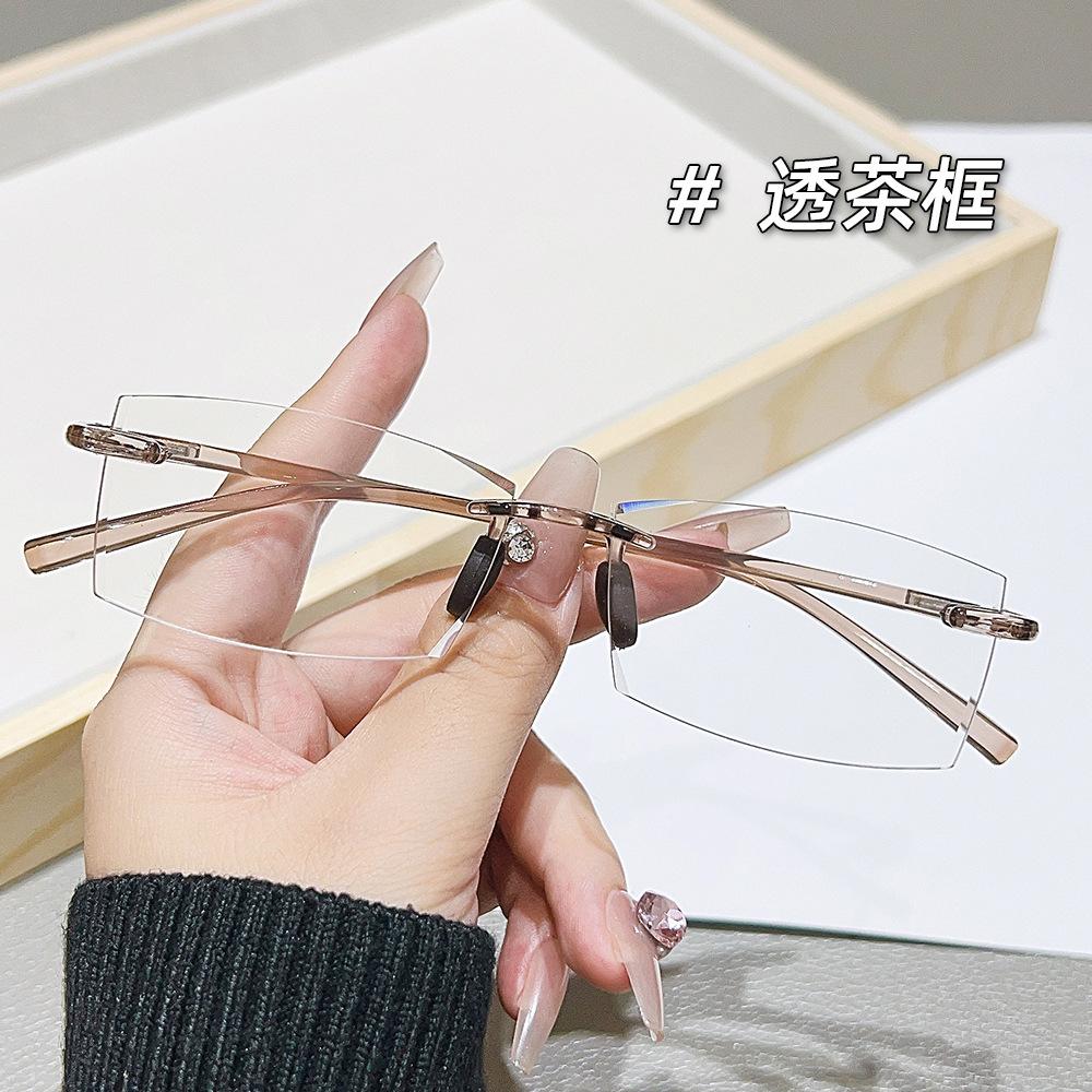 Антисиние очки Простые и удобные очки для близорукости Универсальные плоские очки Женские очки для чтения с высоким разрешением