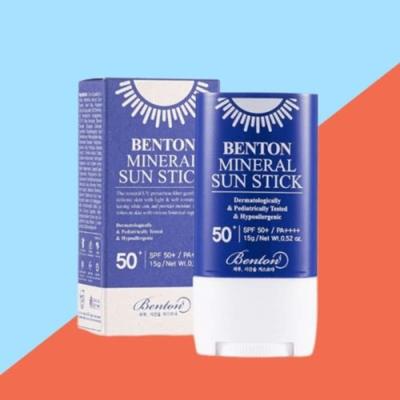 Benton Солнцезащитный стик Неорганический солнцезащитный стик SPF50+/PA++++ 15г