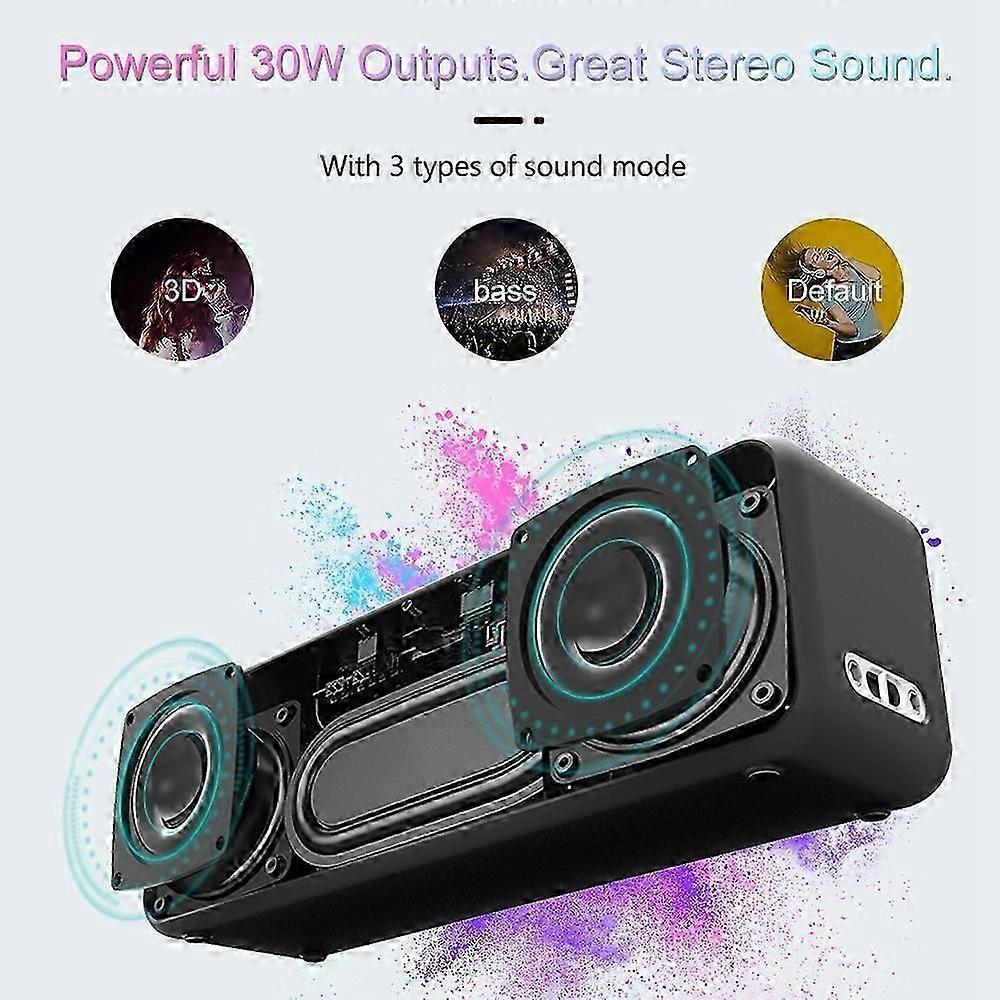 Портативная водонепроницаемая Bluetooth-колонка XDOBO X5 30 Вт