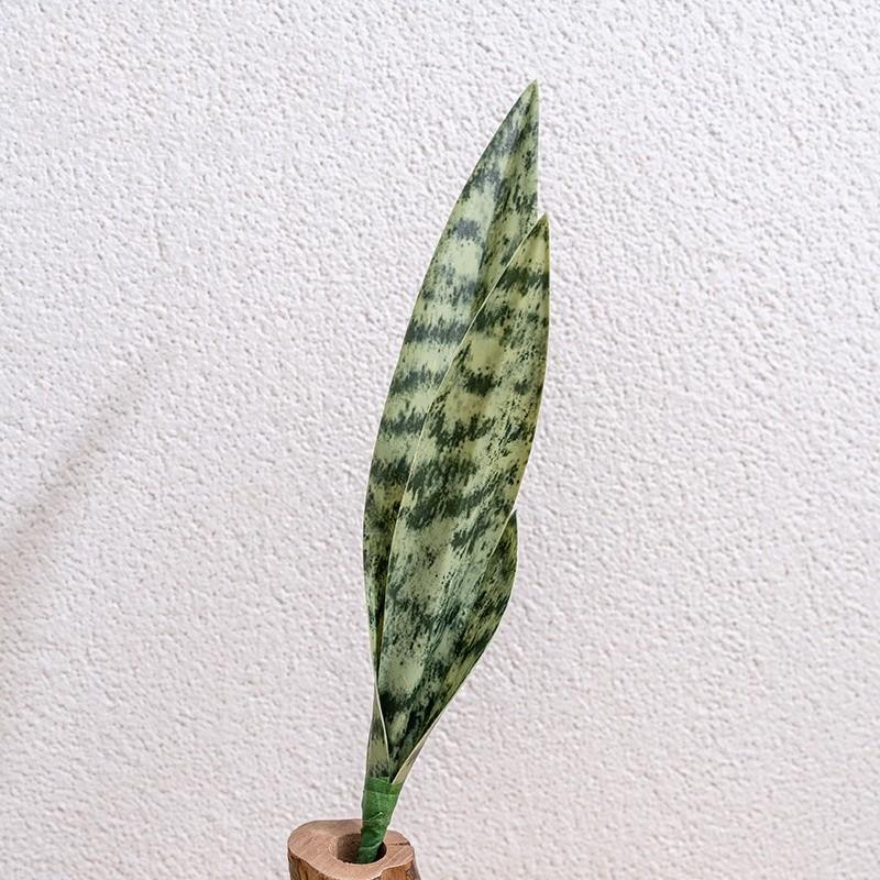 Искусственная сансевиерия неприхотливое растение ПВХ украшение