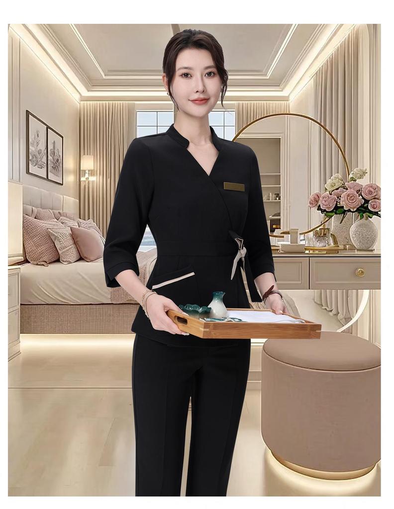 Платье с рукавом до локтя для косметологов, терапевтов салонов красоты и спа