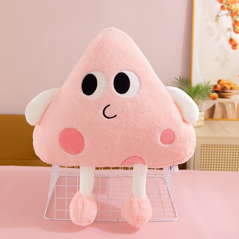 Popular Ins Wind Cheese Throw Pillow Doll Plush Toy Cheese Doll Girl Children's Doll Gift