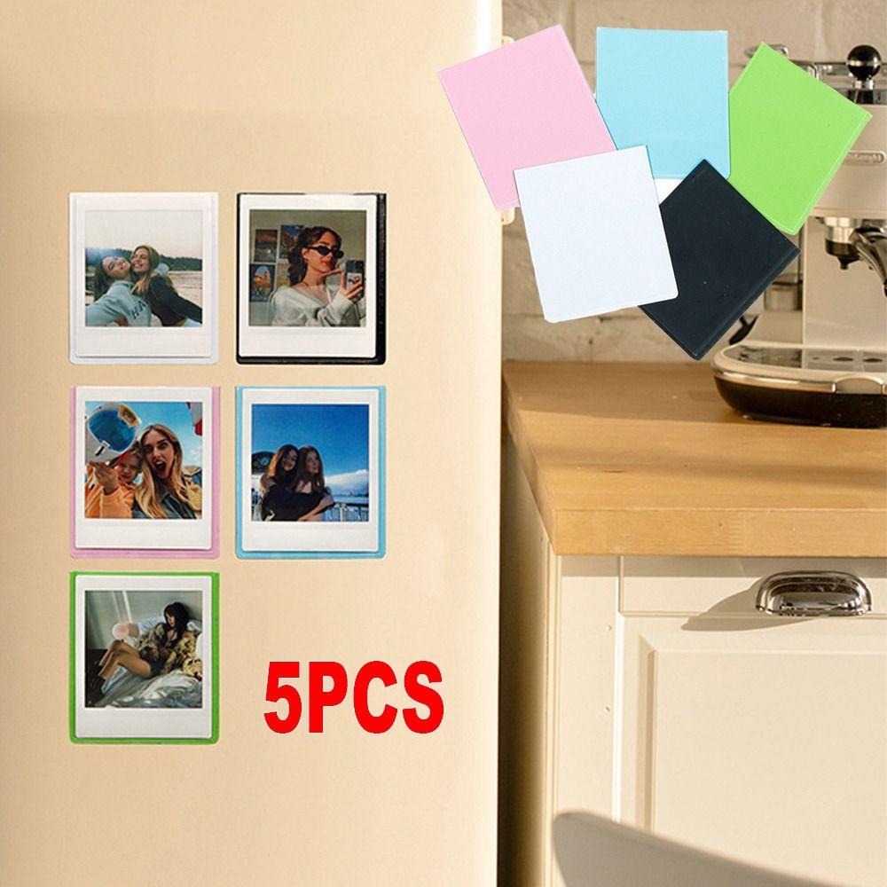 5PCS Card Fridge Magnet Stamp Refrigerator Sticker for Fujifilm Instax SQUARE SQ1 SQ6 SQ10 SQ20