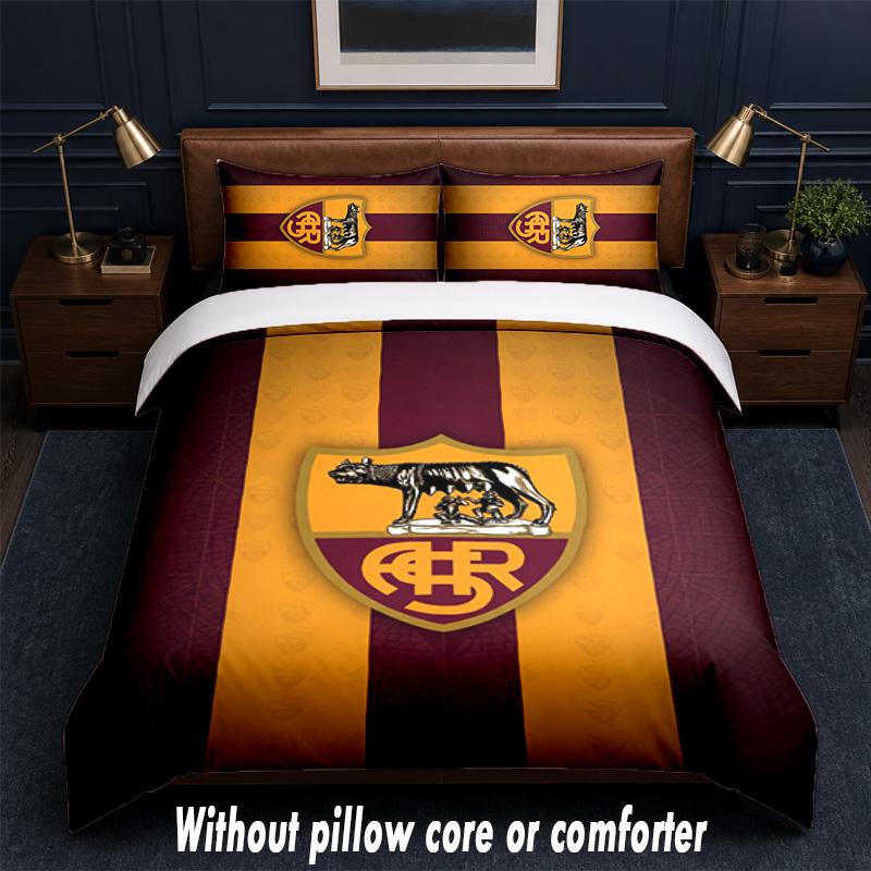 AS Roma Design Bed Bedding Set 1 Duvet Cover + 2 Pillowcases Soft Breathable Household Bed Linens