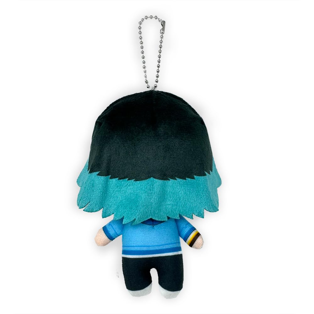 Miraculous Ladybug & Cat Noir Deformed Plush Toy, Approx. 13cm, Includes Toy Diamond (Luka)