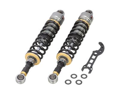 Kitaco Задний амортизатор KITACO GEARS × Gunmetallic/Black CL250(MC57) CL500(ПК68) 520-1870100
