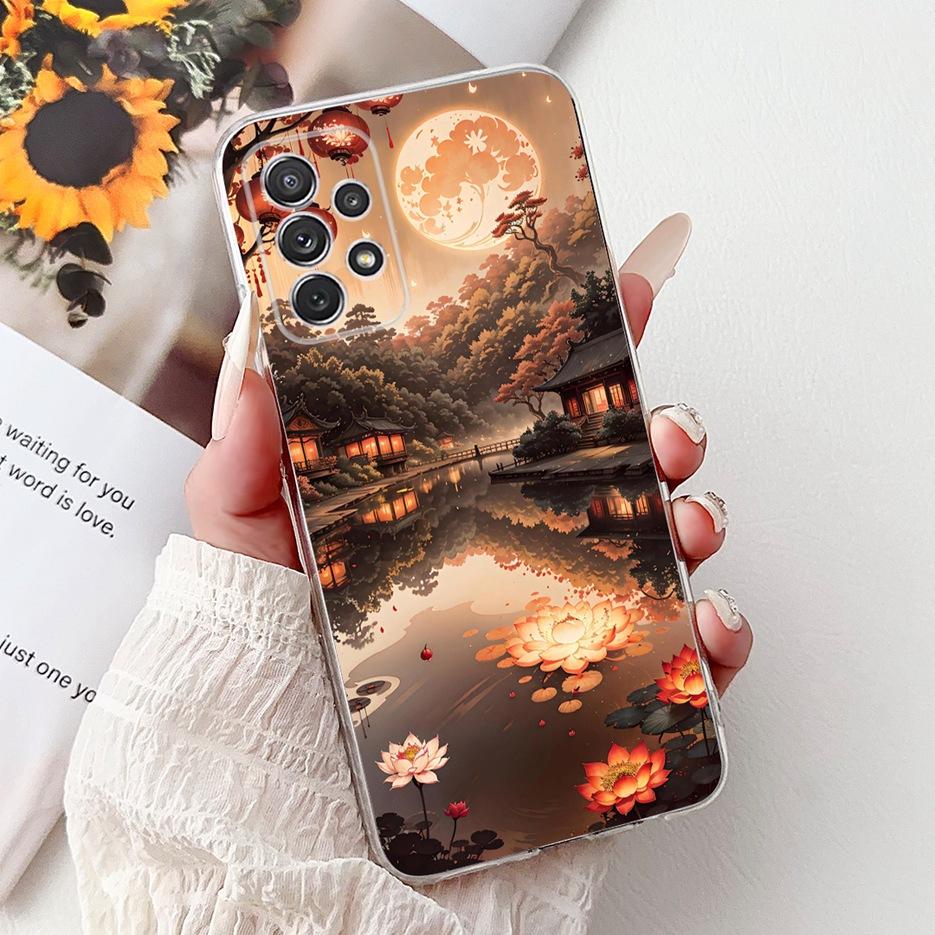 Чехол для Samsung Galaxy A32 5G SM-A326B Милый Модный Расписной Чехол Мягкий Силиконовый Чехол для Телефона Для Samsung A32 A 32 4G A325F Fundas