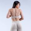 Seamless Waist Yoga High Waist Butt Lifting Compression Sports Bra Shorts Leggings Set Women Running Training Outfit