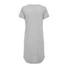 JDY Женское простое платье-футболка с коротким рукавом
