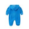 Newborn Baby Boy And Girl Infant Hooded Clothing Velvet Winter Spring One Piece Kid Long Sleeve Kidswear Aapparel Newborn Suits Tddler Romper