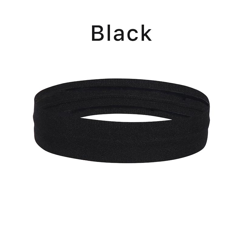 Спортивная повязка на голову для мужчин и женщин, повязка на голову для занятий йогой, бегом и велоспортом, противоскользящая эластичная повязка на голову