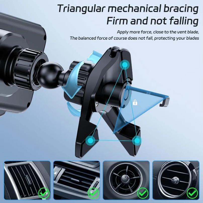 Автомобильный держатель-подставка с быстрой беспроводной зарядкой для iPhone 16 15 14 Pro Max Samsung Galaxy Z Fold 6 5 4 S24 Ultra с двойным складным экраном