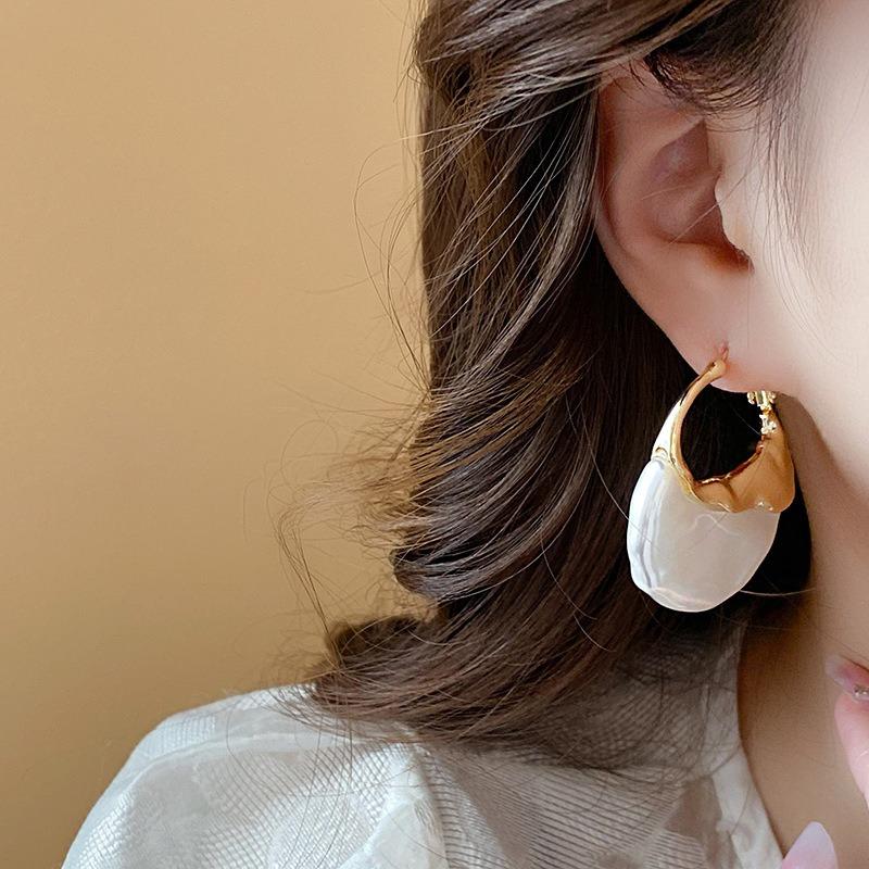 Винтажные Простые Преувеличенные Роскошные Серьги Женские Тренд Мода Геометрические Вечеринка Подарки Ювелирные изделия Милые Изысканные Аксессуары