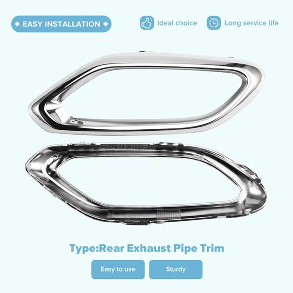 Пара накладок на выхлопные трубы A2548851503/A2548851603 для Mercedes-Benz W254 GLC260