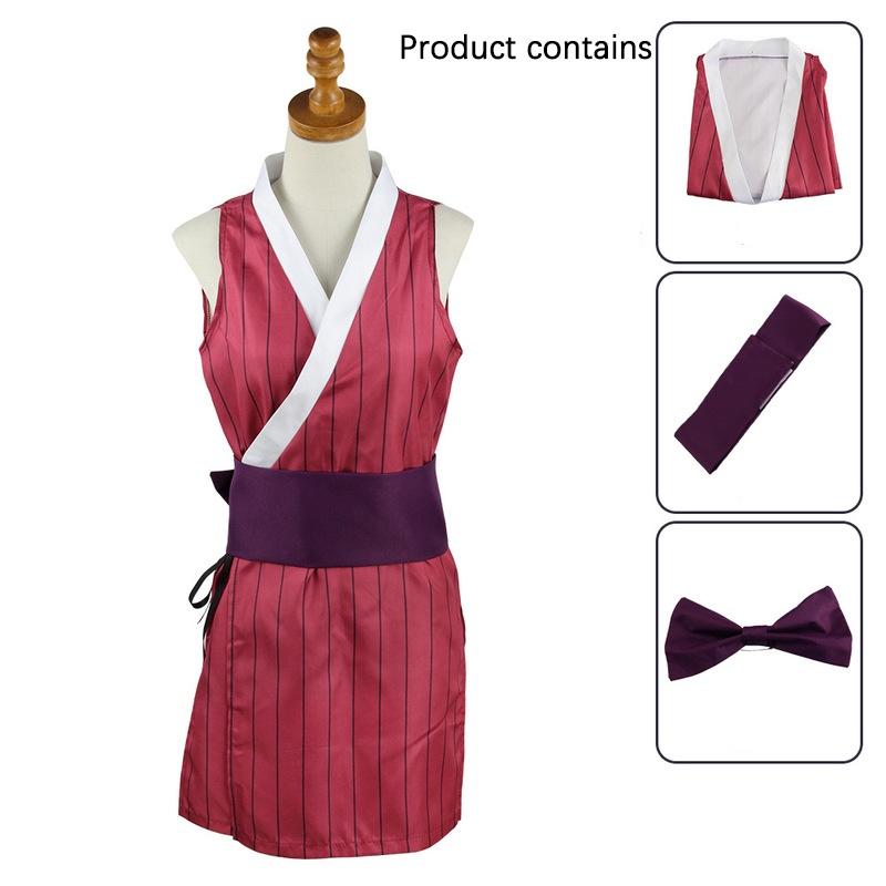 Истребитель демонов Узуй Тенген Косплей Хэллоуин Комплект юбки для женщин Высокое качество и дышащий