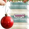 100/150/300 шт. Многоразовые крючки для рождественских украшений, нержавеющие, 4 см, подвески для елочных шаров, водонепроницаемые, креативные