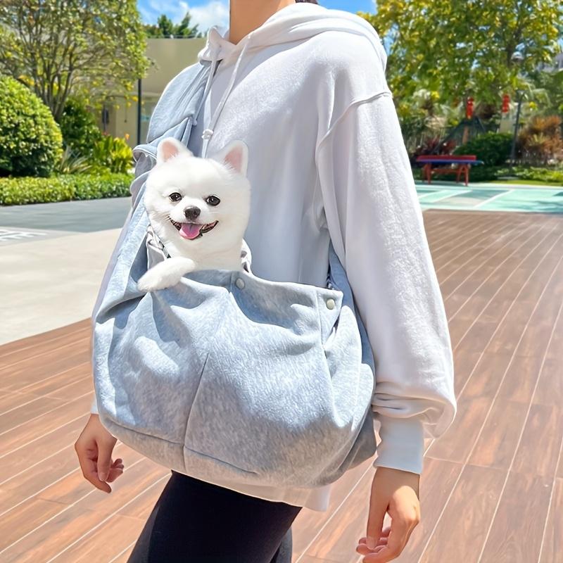 Outdoor Pet Carrier Bag Portable Shoulder Bag Cat Walking Bag Travel Transport Bag For Small Dogs Cats Within 7.5kg/16.53lb