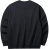 Anta Casual Comfortable Round Neck Pullover Sweatshirt Unisex Sweatshirt Basic-Black 972448710-6