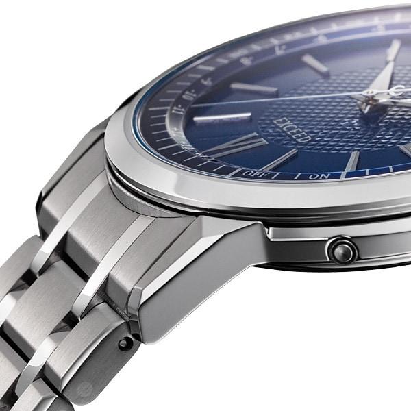 Citizen CB1140-61L ( Смотреть EXCEED Eco-Drive радиоуправляемый прямой полет) Круглые часы, серебро
