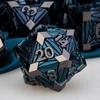 Dnd Metal Dice Set Dungeon And Dragon Rpg Dice Polyhedral D&D Dice For Rpg D+D Rolling Game Dice D And D Dice D20 D12 D10 D8 D6