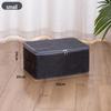 Box Capacity Foldable Large Storage With Soft Lid Portable Organizer For Household And Document Storage