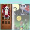 The Nightmare Before Christmas Garland With Festive Decor For Holiday Parties