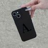 Модный чехол для телефона с узором в виде буквы А, подходит для iPhone 17 16 15 14 13 12 11 Pro/Max/Plus, противоударная задняя крышка
